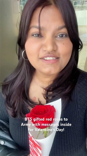 BTS surprise army for Valentine’s Day 💜🥰 #btsarirang #btsarmy