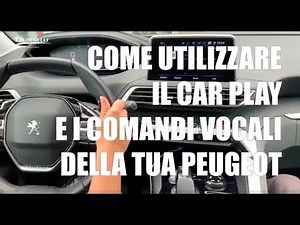 How to use CarPlay and steering wheel controls on Peugeot cars