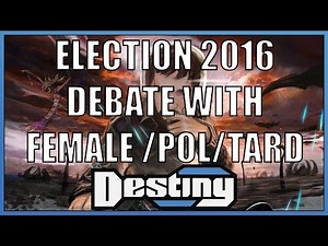 Destiny debates a female Trump supporter from 4chan's /pol/ board