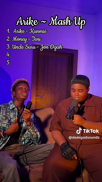 Most relaxing mashup you’d hear today with @Si Mion #demigod #arike #mashup #teni @tenitheentertainer @Kunmie