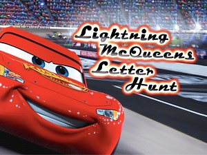 Lightning McQueen’s Letter Hunt