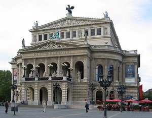 Old Opera House (Alte Oper) in Frankfurt, Germany