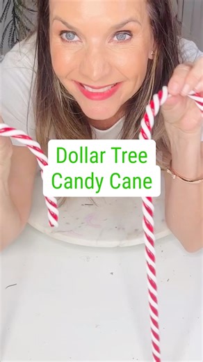 10K views · 180 reactions | Let’s jazz up those Dollar Tree candy canes with festive ribbon and a few Christmas trimmings for the cutest budget-friendly holiday décor! ✨ | Olivia's Romantic Home DIY | Facebook