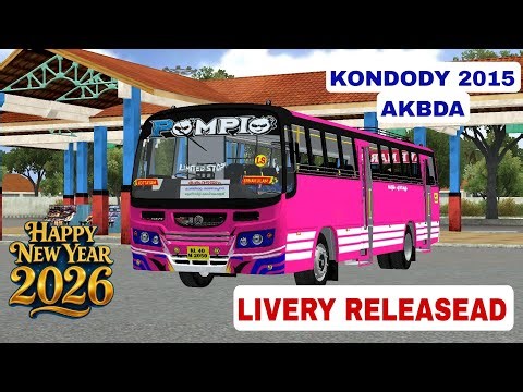 POMPIO Bus Livery For Kondody 2015 Mod || TEAM AKBDA