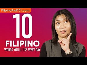 10 Filipino Words You'll Use Every Day - Basic Vocabulary #41