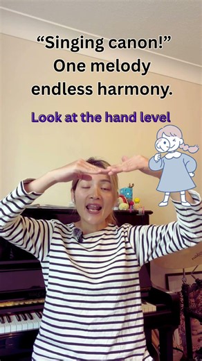 🎶 singing canon! One melody, endless harmony