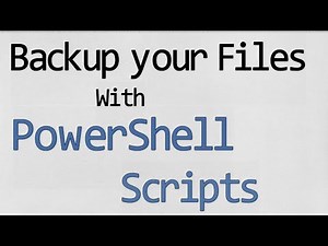 How to Convert PowerShell Scripts to .Exe | Copy Files with PS