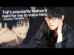 Koyasu Takehito's struggles due to Toji's popularity