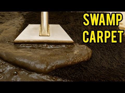 Satisfying Carpet Cleaning | Extreme Dirty Rug ASMR