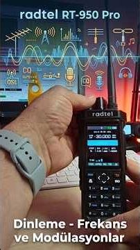 Radtel RT 950 Pro Listening SSB, FM, AM