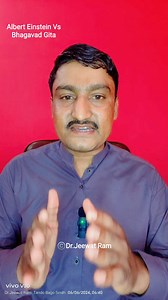 شريمد ڀڳوت گيتا ۽ سائنسدان البرٽ آئنسٽائن جي ٿيوري آف ريليٽوٽي Theory Of Relativity جي وچ ۾ ھڪجھڙايون ❤ Bhagavad Gita Vs Albert Einstien's Theory Of Relativity Here are some comparisons between the Theory of Relativity and the Bhagavad Gita: *Time and Space* - Theory of Relativity: Time and space are relative, and can be affected by gravity and motion. - Bhagavad Gita: Time and space are cyclical, and the universe undergoes cycles of creation and destruction. (Chapter 9, Verse 7-8) *The Natur