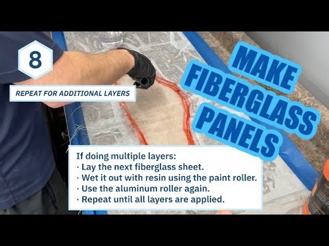 How-To make a fiberglass panel