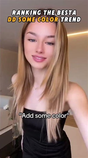 Ranking The Best Add Some Color Trend ✨#tiktoktrend #fypシ゚viral #ranking #usa #addsomecolor