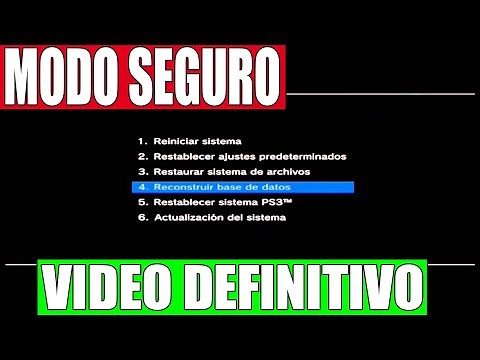 Como Entrar al Modo SEGURO En PS3 FAT SLIM Y SUPER SLIM (BIEN EXPLICADO)