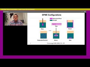 Keynote Panel Presentation: Solid Phase Microextraction: New Developments in Bioanalysis and...