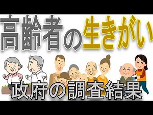 高齢者が生きがいを感じるものランキング(60歳～85歳)