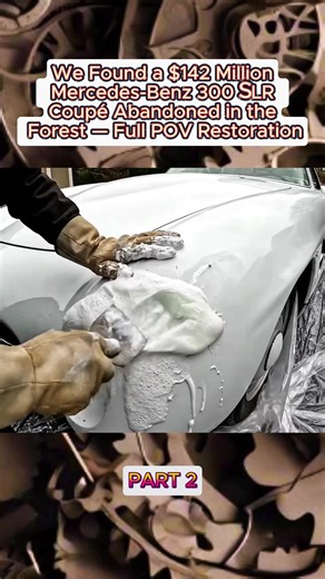 Restoring a $142 Million Abandoned Mercedes-Benz 300 SLR