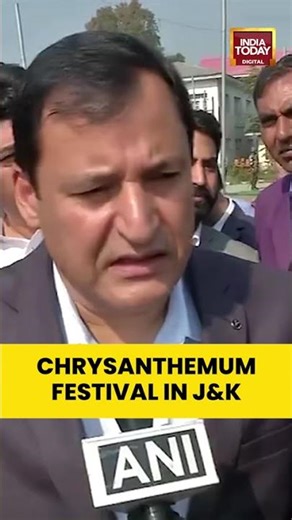 J&K Minister Javed Dar Inaugurates First #chrysanthemum Flower Festival at SKUAST | India Today