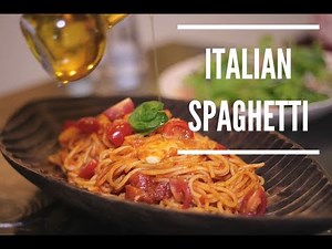 EASY RECIPE | ITALIAN SPAGHETTI