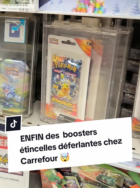 Restock de boosters Pokémon chez Carrefour !