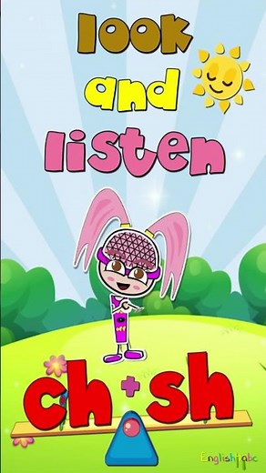 Digraphs/ Ch and Sh / Pnonics Song #shorts