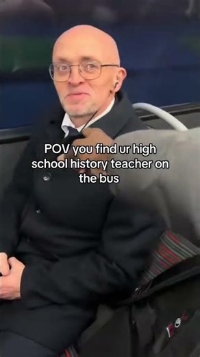 POV: You see your old teacher on the bus 🤣