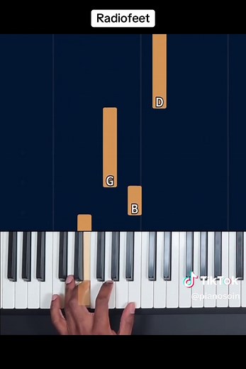 Easy Piano Tutorial for Radiohead's All I Need