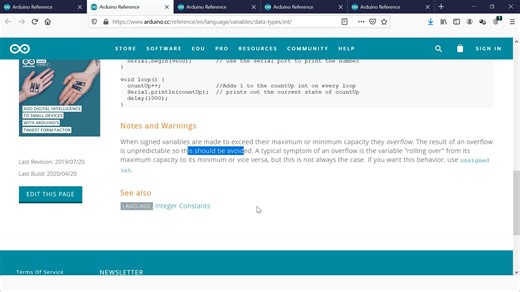 lesson 24 - 数据类型 - int - unsigned int