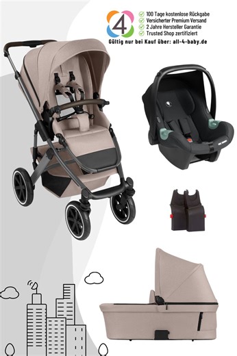 [Paket] ABC Design Salsa 5 Air 3in1 inkl. Tulip Babyschale