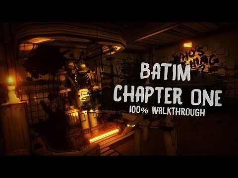 Bendy and the Ink Machine: Chapter One - 100% Walkthrough (All Achievements)