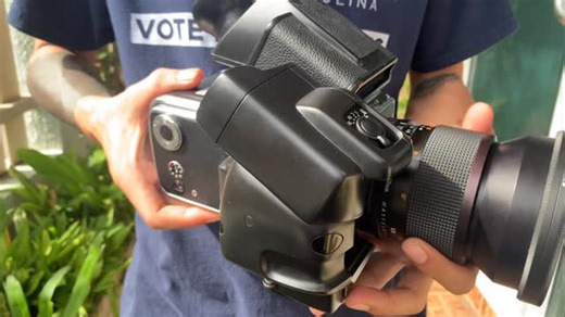 John Kasawa | Impressive setup! Hasselblad 203FE(s) + Modified 503CW + A70 film back - a true photographer’s dream. Dear valued Hassy friend, thank... | Instagram