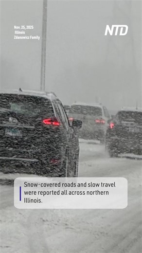 140K views · 4.5K reactions | Snow blanketed parts of Chicago as a massive winter storm moved through the area. | NTD Life | Facebook