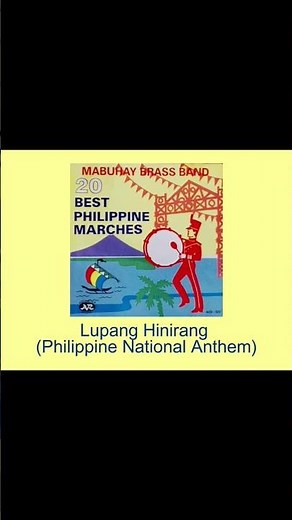 Lupang Hinirang - Philippines National Anthem #philippines #youtubeshorts #nationalanthem