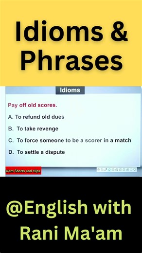 Vocabulary | English With Rani Ma'am #vocabulary #English | English With RANI MAM