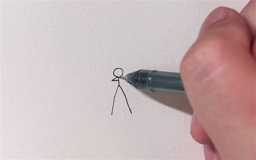 原创火柴人——气的画法