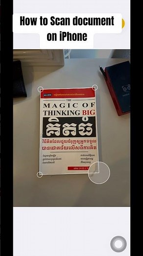 How To Scan Documents with your iPhone #shorts #tips #iphone