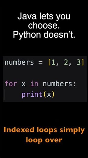 Java Lets You Choose. Python Doesn’t.