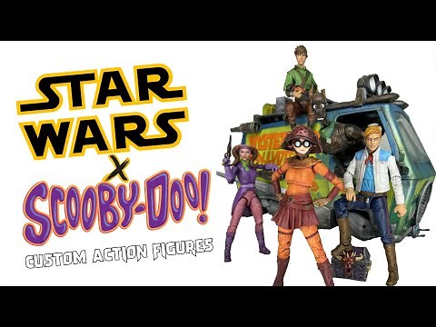 STAR WARS meets SCOOBY-DOO Custom Action Figure Showcase