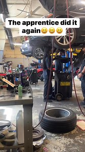 At the beginning, everything is confusing when you’re an apprentice. That’s exactly what happened here. I told Charles to change the engine oil… and he ended up draining the transmission fluid instead😂 #mechanic #apprentice #repairshop #dealership #car #vehicles #service | CarHax
