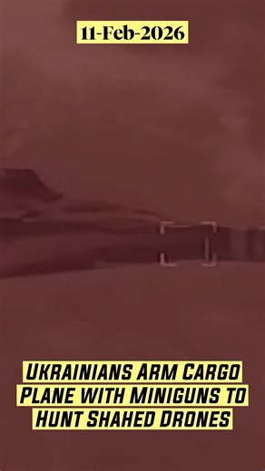 Insubcontinent on Instagram: "Ukrainians Arm Cargo Plane with Miniguns to Hunt Shahed Drones A French television team from TF1 signed up with a Ukrainian volunteer air team on a night mission to hunt Russian drones using an aging, propeller-driven Antonov An-28 cargo plane fitted with M134 miniguns.The four-person team, civilians who volunteered to support the military, had actually been employed after drones were found overhead.Its 2 a.m. There are targets in the air to the southeast. We, as pi