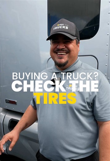 👀Simple Tire Test Every Truck Buyer Should Know When buying a truck, a quick tire test can tell you a lot. 🛞 Check the tread depth by placing your finger to make sure it’s deep enough 👆 Tag someone who’s thinking about buying a truck and needs this tip. #TruckInspection #TruckTips #TruckDrivers #TruckLife