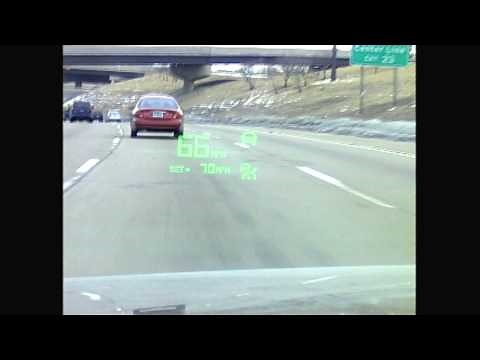New GM Head Up Display uses lasers to augment entire windshield