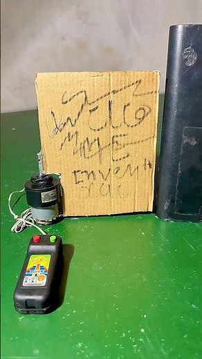 How to works electric gate • Dc motor