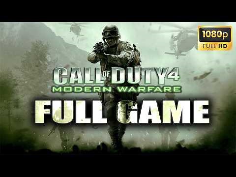 Call of Duty Modern Warfare 2007 – Full Campaign Gameplay | COD 4 Story Mode