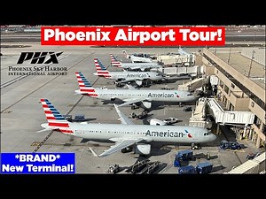 Phoenix Sky Harbor International Airport Tour: Infrastructure, Amenities, & More! (A!)