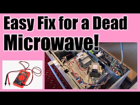 Microwave Repair ● Not Working or Won’t Turn on? Bad Fuse? No Power? Here’s the Fix