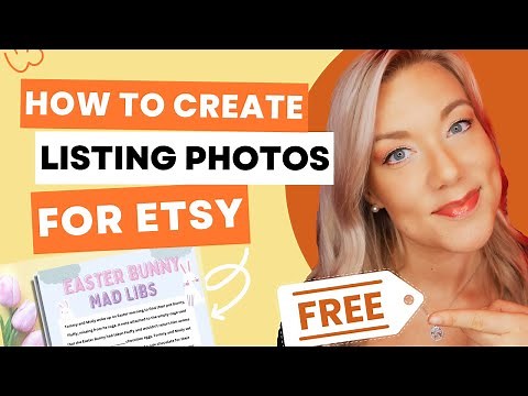 How to Make Listing Photos on Etsy Using Canva for Digital Printables (FREE!)