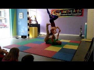 Acro Yoga -- Kids Show -- Presented by Bryan Flanders and Amy Olsen