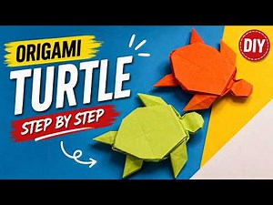 Origami TURTLE Tutorial 🐢 | Fold This Amazing Paper Craft
