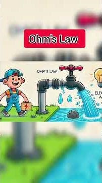Ohm's Law Explained with Funny Examples | Physics Made Easy!"#OhmsLaw #PhysicsShorts #FunnyLearning